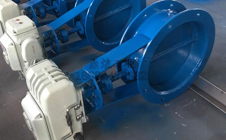 河南电动圆形烟气挡板门