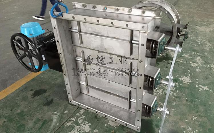 河南全不锈钢气动三轴方风门