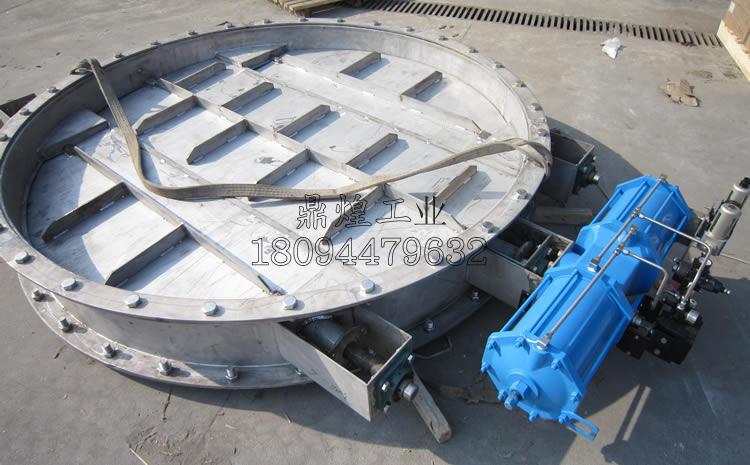 河南全不锈钢气动圆风门