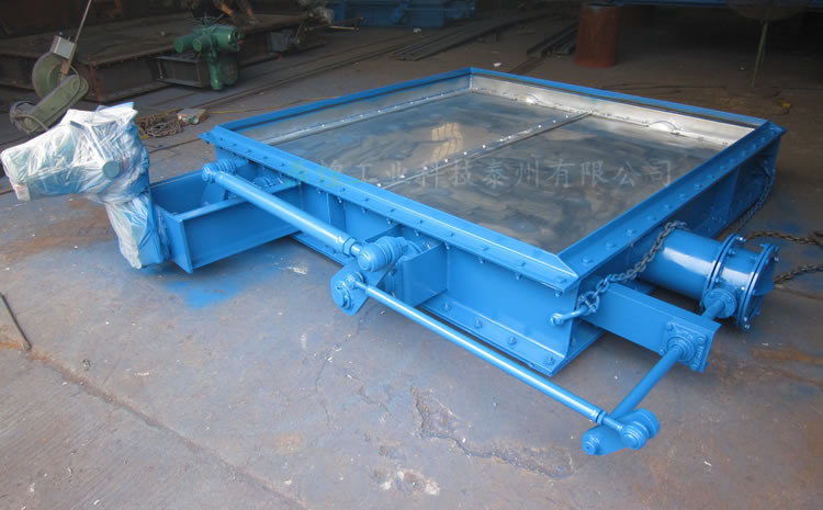 河南单百叶脱硫挡板门