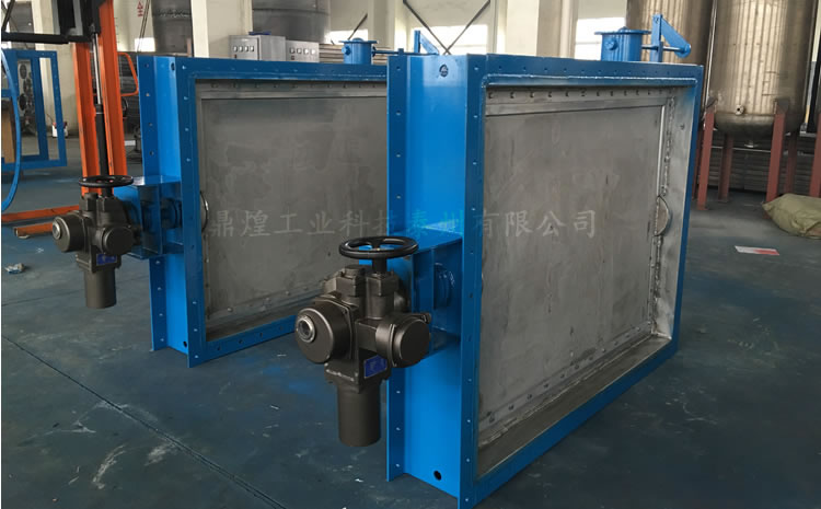 河南入口烟气脱硫挡板门