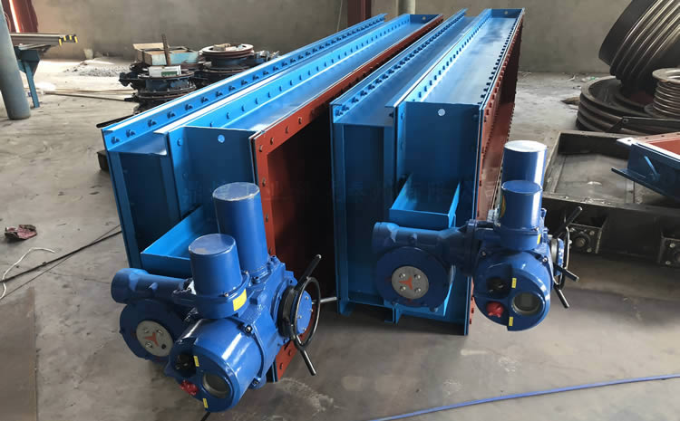 河南脱硫双层百叶窗挡板门