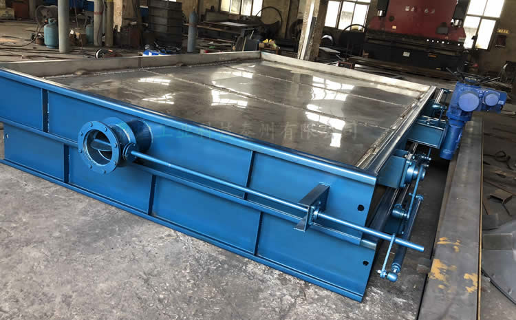 河南内衬2205脱硫挡板门