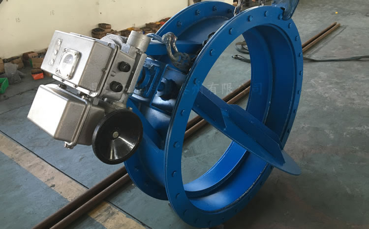 河南煤粉管道挡板门